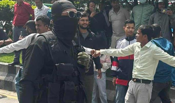 आन्दोलनमा देखिएका नकाबधारीको खुल्यो पहिचान
